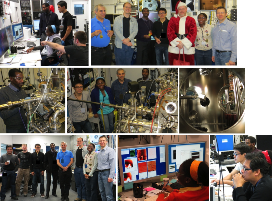 Beamtime 2012R3 Beamtime with Santa