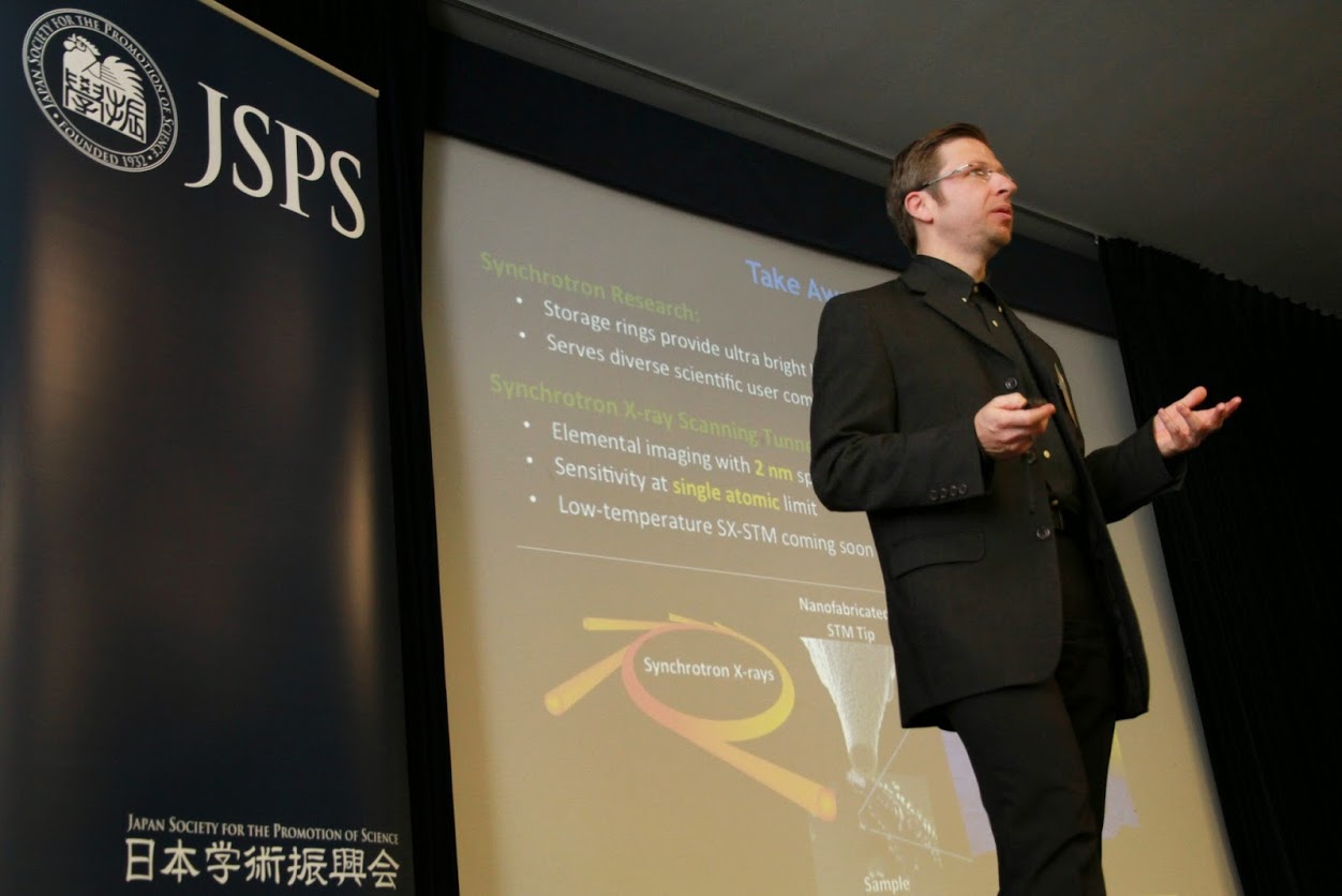 Volker Rose presents at the JSPS Meeting in Gainsville November 2014