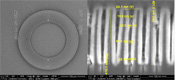 Zone plate with 20 nm zone width