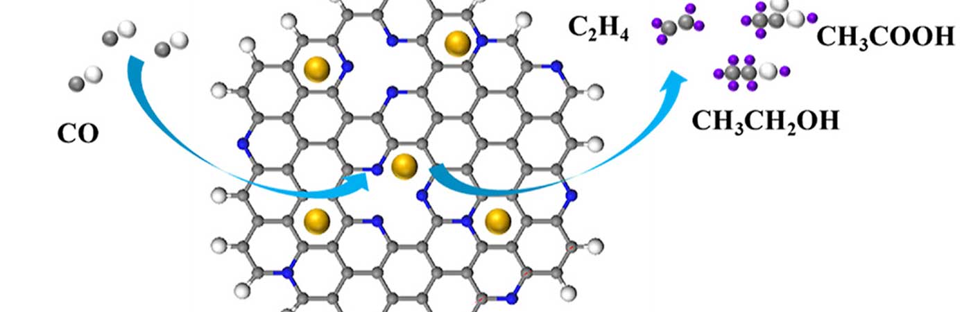 A honeycomb-like diagram showing colored dots that represent trace bits of copper. 