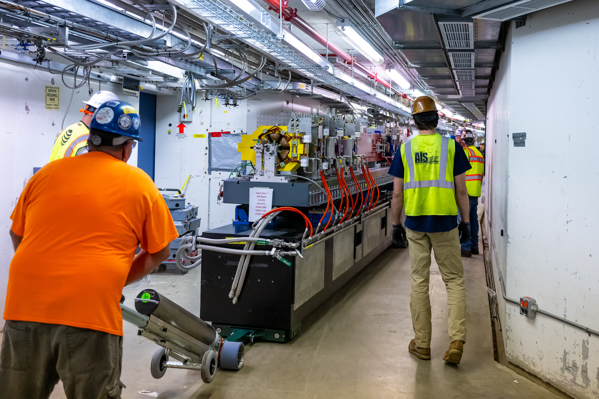 Installation of new Advanced Photon Source storage ring begins