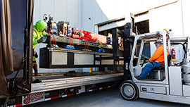 APS Upgrade module transport for final installation