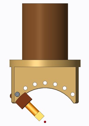 Rotating sample holder