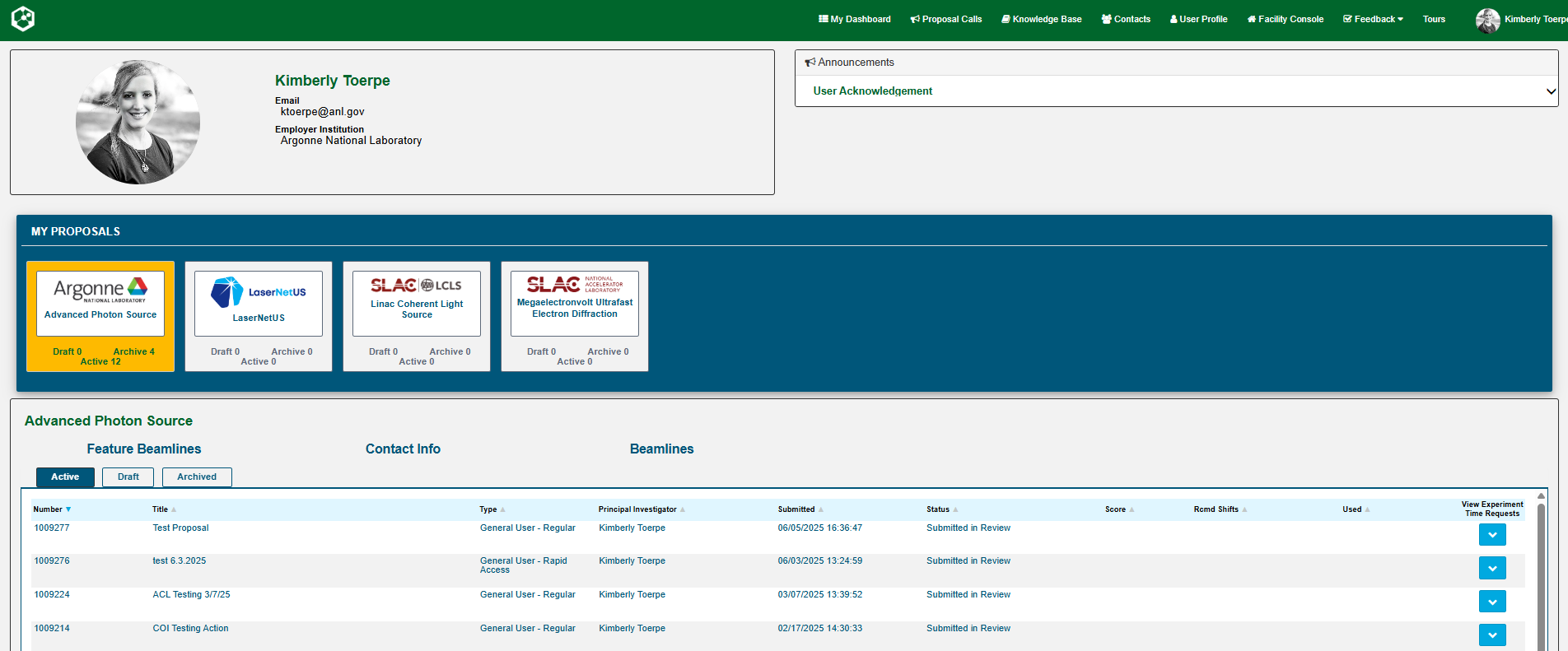 UPS dashboard