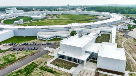 The completed Long Beamline Building,