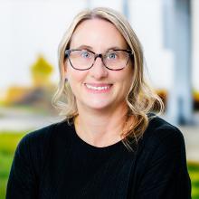 A woman's professional headshot.
