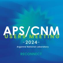 APS/CNM Users Meeting 2024 logo