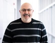 Man wearing glasses smiling
