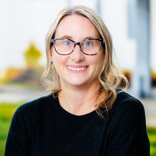 A woman's professional headshot.